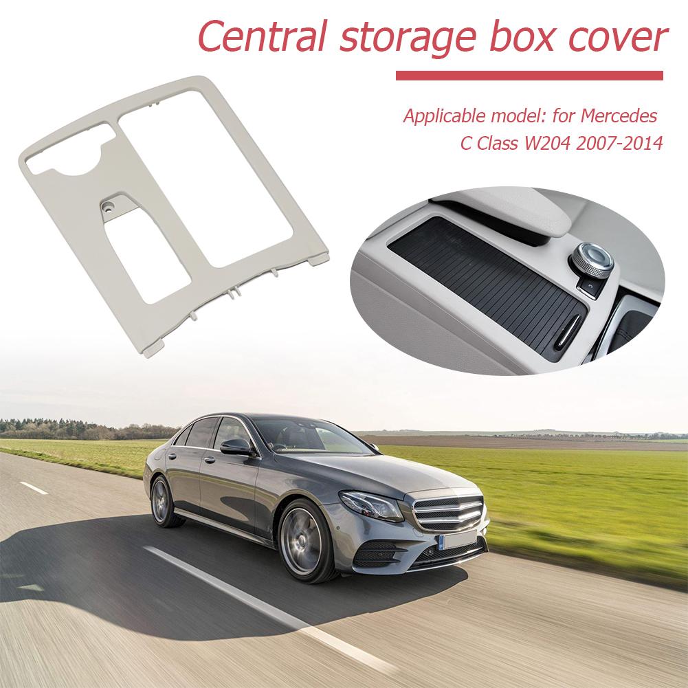 Innenraum Mittelkonsole Handschuhfach Getränkebecherhalter Abdeckung OEM 2046800107 Passend für Mercedes Benz C-Klasse W204 07-14