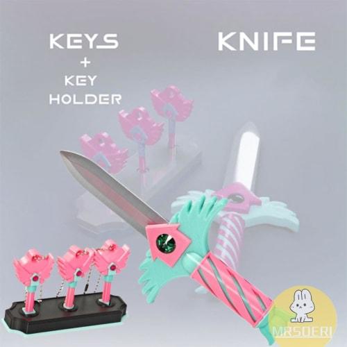 2025 Korean Squid Game 3 Merchandise Key Pendant Toy Cosplay Supplies for Cultural Festivals and School Festivals (Set)