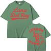 Lana Del Rey London Wembley 3rd July 2025 Tour T Shirt Unisex Womens Summer Tops High Quality Tshirt Gift Casual Fashion Tshirts
