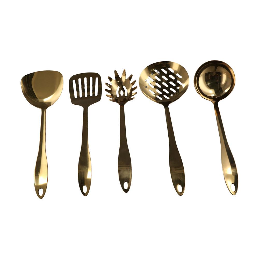 

High Quality Titanium Cooking Tools Ladle Spoon Shovel Cookware Spatula