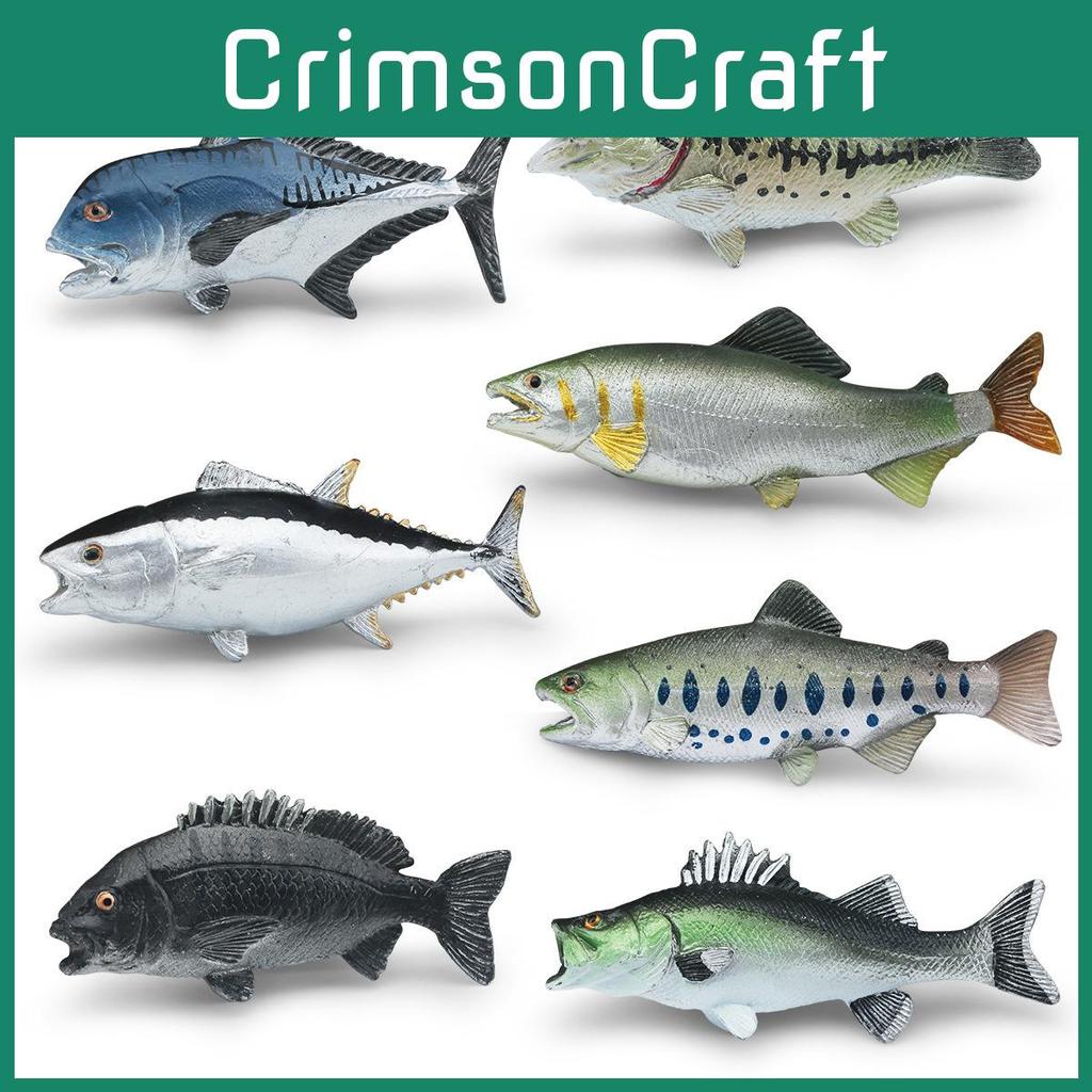 Meerestier Statisches Modell Spielzeug Mit Realistischem Fischdesign Für Sammler Und Dekoration