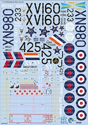 KW172137 Royal Air Force Buccaneer S2B RAF und andere Flugzeuge 1/72