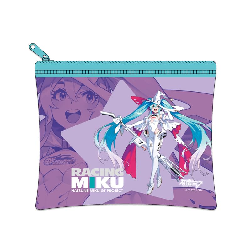 

Racing Miku 2024 Key Visual 1 Ver. Мини прозрачный плоский чехол