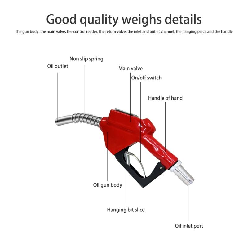 Combustibili digitale Pistoale Duze Combustibili Petrol Benzine Pistoale Duză cu debitmetru digital Alimentari Duze pentru combustibili Keroseni