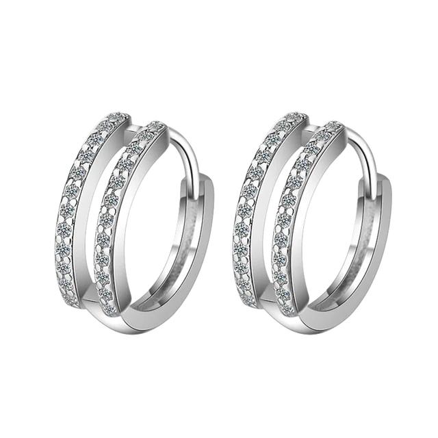 New In 925 Sterling Silver Earrings For Women 2024 Trending Earrings For Womenfashion Jewelry Earrings For Women