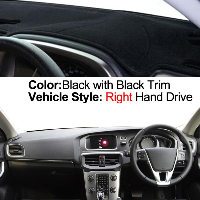 

Car Dashboard Cover For Volvo V40 2013 - 2020 Center Console Protector Carpet Dashmat Sun Shade Carpet Rug 2019 2018 2017 2016