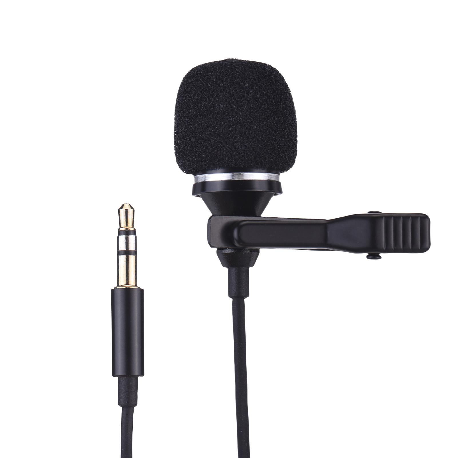 

Lavalier Microphone Portable Omni Directional Wearable Mic for Vlog Interview Streaming Lecture