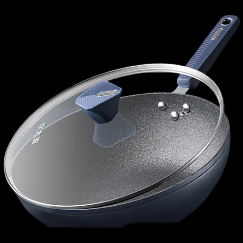 Chuda Huang 30cm Titanium Alloy Non-Stick Stir-Fry Wok
