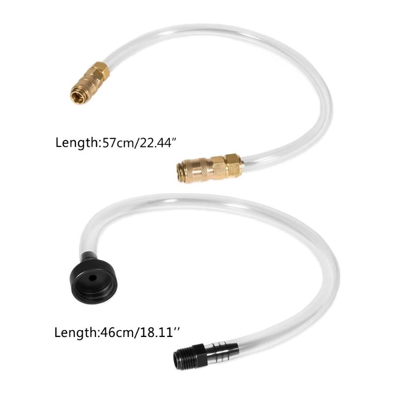 2Pcs/Set Boat Bleed Kit Filler Kit for Refilling Boat's Steering System Fluid