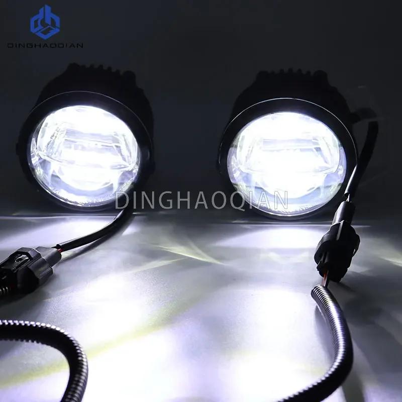 2pcs Fog Light Assembly H11 Car Front Bumper Fog Lamp For Nissan X-Trail Tiida Juke Patrol Cube NV200