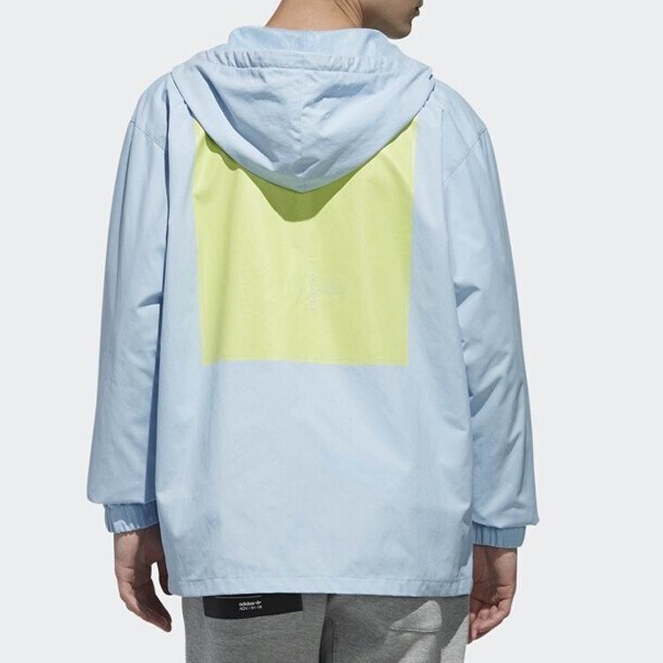 Adidas Originals Jackets Men's Pink/Blue Hooded Moderate Other DX4237