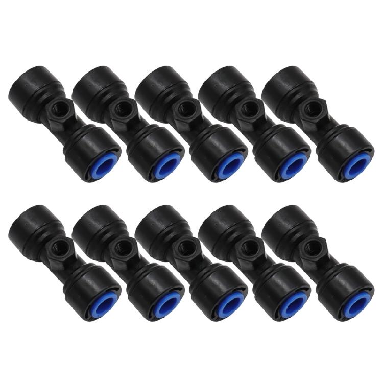 

1/4 Inch Slip Lock Mistering Nozzles Tees Connectors for 4.5mm Nozzle 6.5mm Hose 1