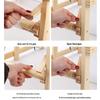 Montessori Wooden Weaving Loom for Kids Aged 3-6: Educational DIY Fabric Toy
