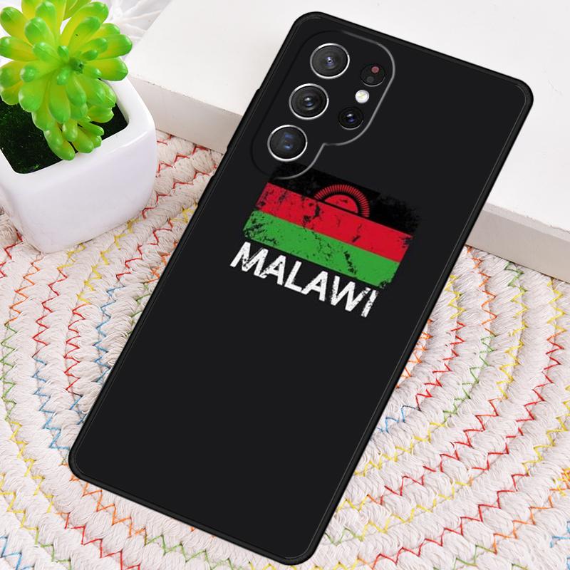 Malawi Flag Silicone Phone Case For Samsung Galaxy note 10 pro S26 S25 S24 S23 S22 S21 Plus S25Ultra Capa Cover