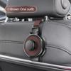 1PC Car Multifunctional Water Cup Holder Car Seat Headrest Hook Auto Back Seat Organizer Hanger Handbag Car Interior Accessories