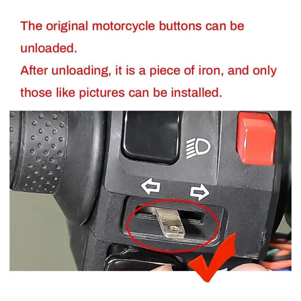 Turn Signal Button for Honda CT125 CT 125 Hunter Cab Detachable Turn Signal Key