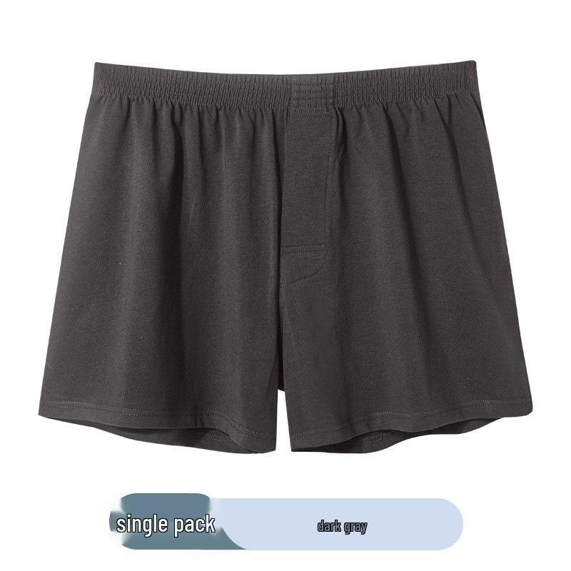 

Мужские боксеры Aro из чистого хлопка - Свободный крой, Большие размеры, Шорты для сна и дома, Летнее молодежное нижнее белье. 3XL (190-220 jin)