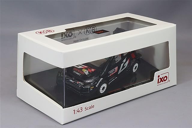 IXO Scale Toyota GR Yaris Rally1 Hybrid 2024 Safari Rally Kenya 2. místo Takamoto Johnston 1/43 #18 Katsuta/A.