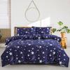 Light Grey Floral Duvet Cover Queen King, Microfiber Flower Plum Blossom Print Bedding Set Reversible Botanical Comforter Cover