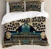 Cars Duvet Cover Set Cartoon Monster Truck Cool Vehicle Duvet Cover Set Bedclothes Double Queen King Size Polyester Qulit Cover