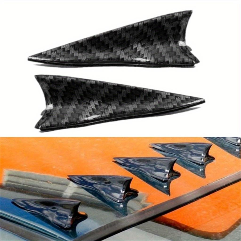 2 st Universal Plast Spoilervinge för Biltaksmodifiering