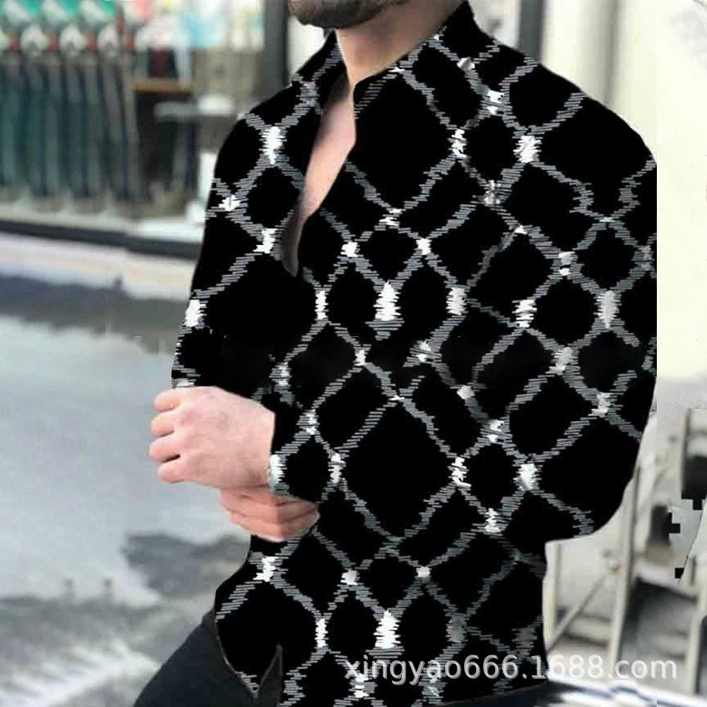 Camicia Formale Slim Fit a Maniche Lunghe per Ufficio e Abbigliamento da Lavoro
