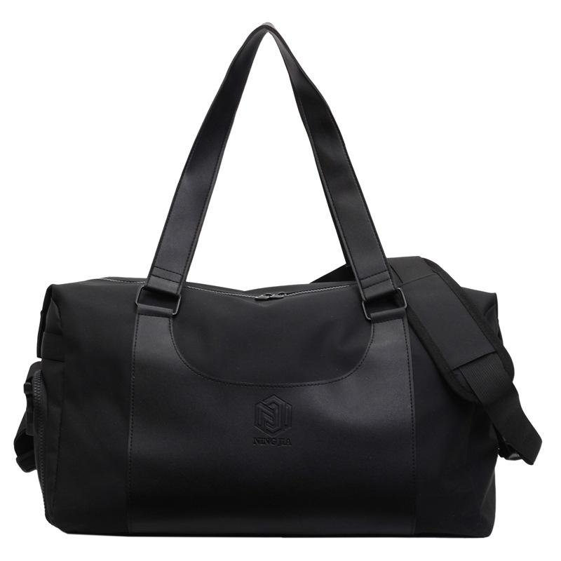 Fitness bag, men's and women's training, sports bag, hand luggage bag, short-distance travel bag, independent shoe compartment, swimming bag.
