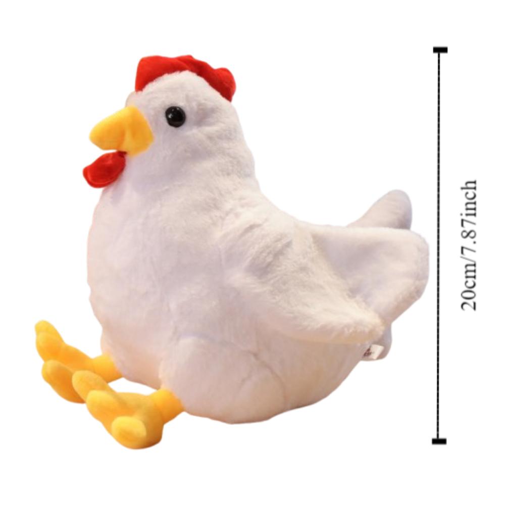 Rooster Chick Doll Throw Pillow Hen Chicken Plush Dolls Simulation Chicken Plush Toy  Kids Gifts