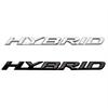 3D Metal HYBRID Logo Rear Trunk Fender Door Emblem Badge Car Sticker Decals for  RX350 NX200 ES300 IS300 LX470 LX570