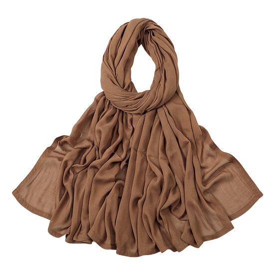 Women Scarf Solid Color Wide Edge Design Thin Scarf Breathable Shawl Versatile Head Wrap Stylish Accessory