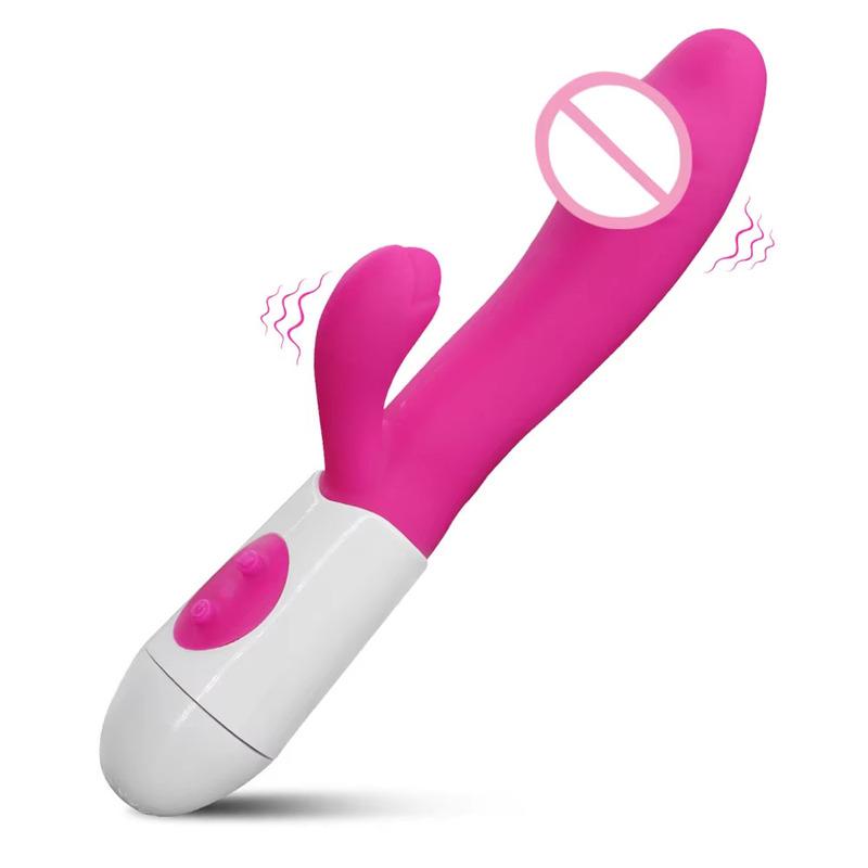 Realistic Dildo Rabbit Vibrator for Women G Spot Clitoral Stimulator 10 Mode Female Masturbator Adult Sex Toys Sexual Wellness