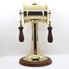 Retro-Telegraph aus Messing, 35,56 cm, Glockenklang, Hebelwerk, handgefertigter Motortelegraph, nautisches Sammlergeschenk, maritimes Geschenk