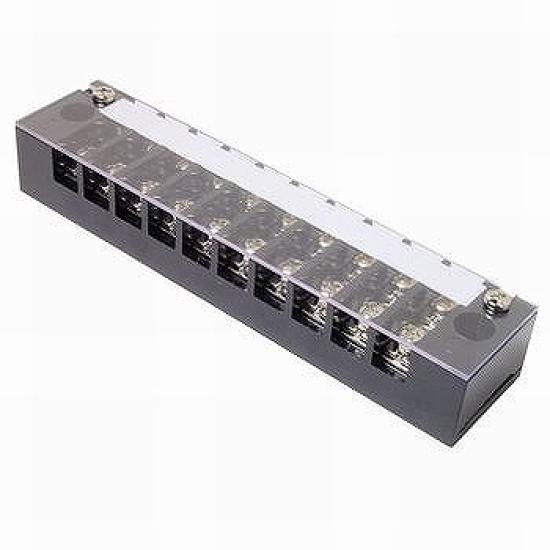 Sato Parts Relay Terminal ML-20-10P 2-Row Block, 250V-20A, 10-Pole