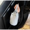 New niche bucket bag, drawstring star bag, sweet and cool personality slider cross-body casual shoulder bag