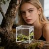 Jumping Spider Enclosure Acrylic Clear Tank Snake Enclosure For Breeding Gecko Lizard Frog Spider Small Reptile