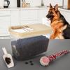 Beige Storage Container with Sliding Lid 10L