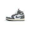 FD1437-051 Nike GS Air Jordan 1 Retro High OG Washed Black Light Smoke Grey Sail