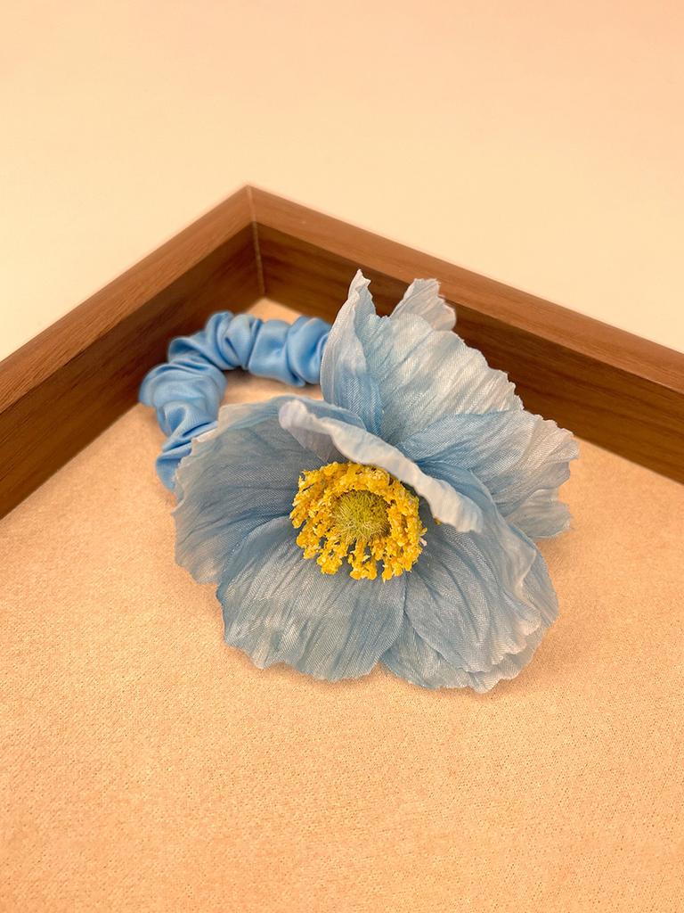 1 piece of women's flower beach vacation small intestine hairtie