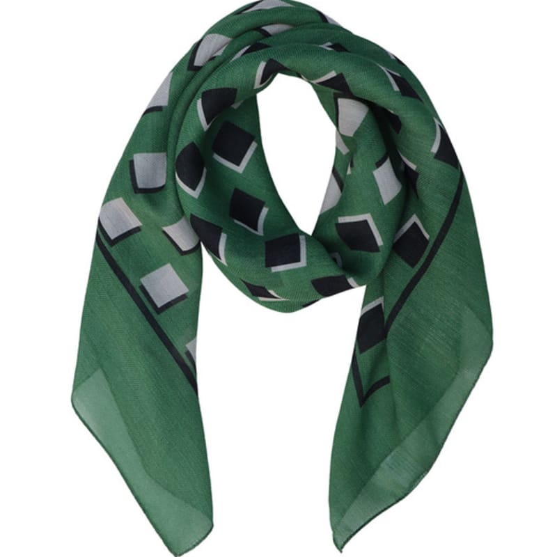 ANA MAISON Picture Window Silk Wool Scarf [PMsw-1384]