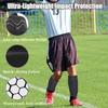 Parastinchi da Calcio per Ragazzi Adulti, Protezione Leggera per Polpacci per Calcio con Imbottiture a Nido d'Ape Utilizzati per la Protezione negli Sport all'Aperto