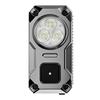 Hands-Free Magnetic Small Pocket Light 1200mAh Type-C Rechargeable Portable Mini Clip-on Flashlight for Outdoor Camping Walking