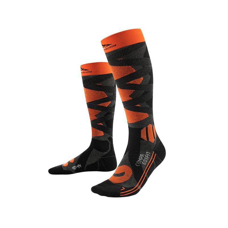 Unisex Mid-Calf Sports Socks Soccer Running Basketball Anti-Slip Shock Absorption Breathable Compression Fit