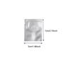 10-200pcs Vacuum Sealing Foil Bags Silver for Storage, Heat Sealable Aluminum Foil Pouches, Vacuum Bag for Coffee, Spices,Powder