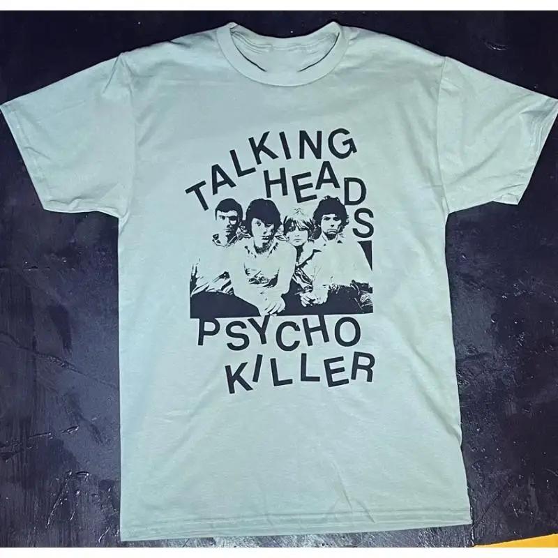 Vintage Talking Heads Album T Shirt White S To 5xl