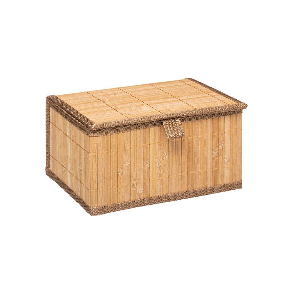 Buy Set of 3 baskets with bamboo lids at affordable prices — free