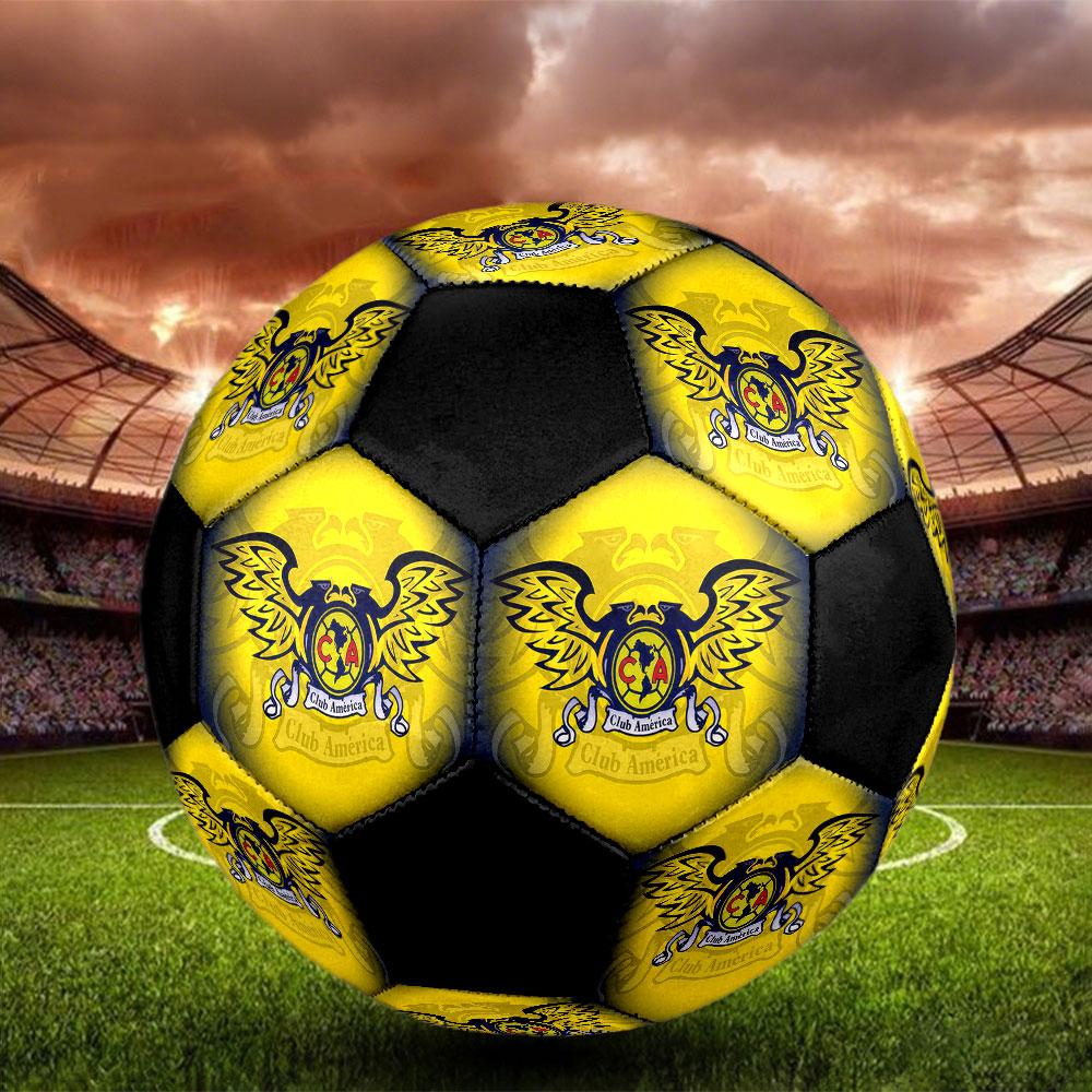 1pc Club America Soccer Ball Size 5 Indoor Soccer Ball Fashion Colorful Backyard Game - Great For Sports Fans Gift HE34