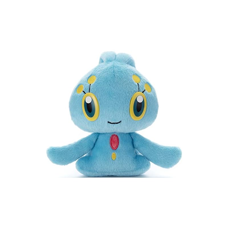 Takara Tomy Arts Pokémon I Choose You! Plush Toy Manaphy, Approx. 19cm Wide