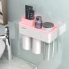 CMAOS Magnetic Toothbrush Holder with Mouthwash Cups