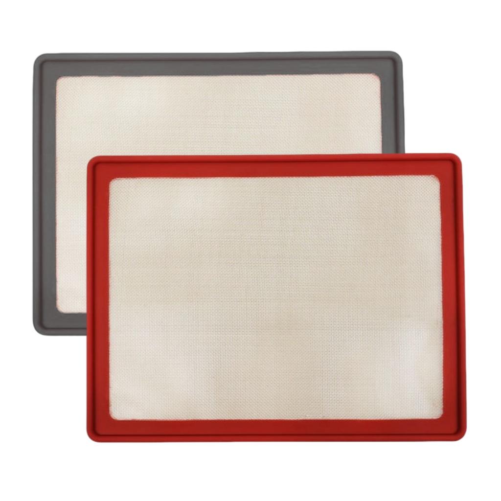 42x32cm Metal Frame Baking Mat Silicone Nonstick Baking Mat Dishwasher Safe Easy To Clean Exceptional Non-Stick