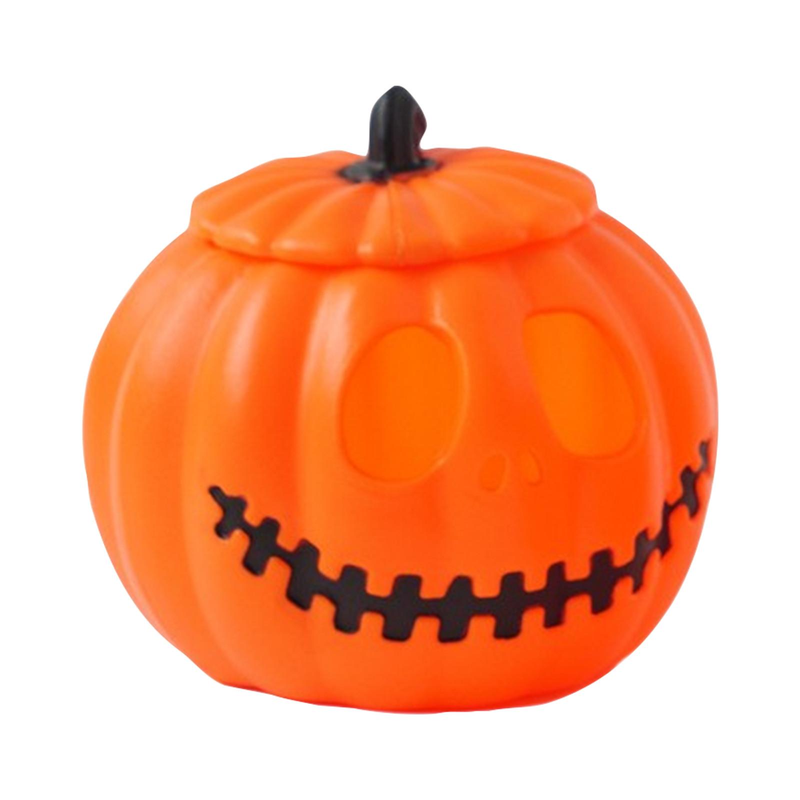 

Halloween Pumpkin Luminous Decoration Prop Ornament Hollowed Out Pumpkin Fog Lamp,Halloween Decorations, Halloween Ornaments One Size